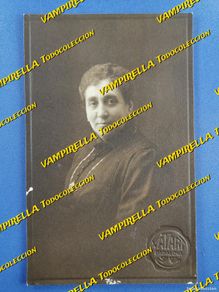 Fotografía antigua: FOTOGRAFIA MUJER DEL ILUSTRE ARTURO BOTEY I BADIA-BADALONA-circa 1900-1930 FOTOGRAFO XATART